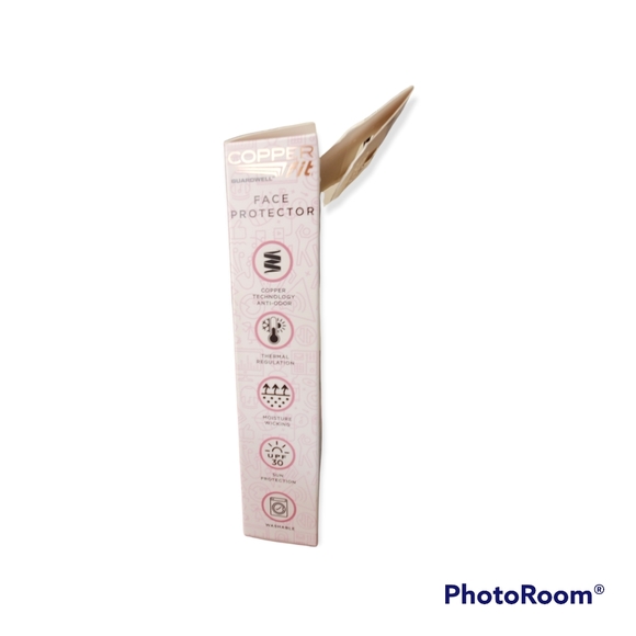New Copper Fit Face Protector Youth 8+ Pink to RoseGold in color New in Box - Picture 5 of 9